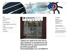 Tablet Screenshot of airkival.com